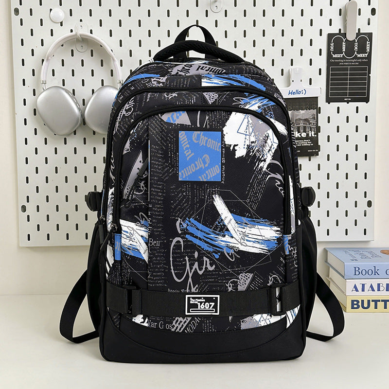 Japanese-style large-capacity backpack for men, college students, leisure sports, computer travel, lightweight backpack, backpack for junior high and high school students