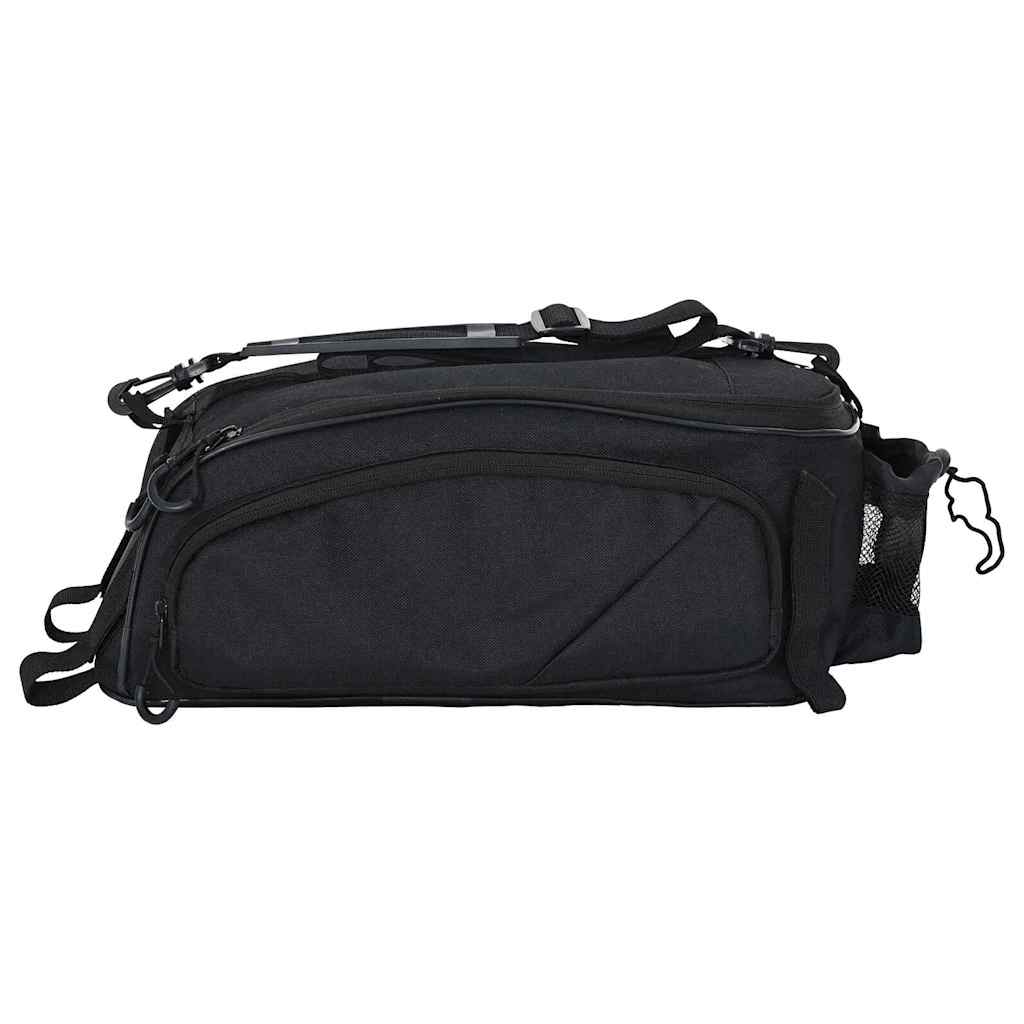 bicycle bag, black, 38 x 21 x 16 cm, polyester
