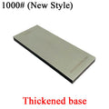 New Thickened Non-slip Base Diamond Stone Kitchen Knife Sharpening System Tool 15 Degree Sharpener Whetstone Leather Polishing