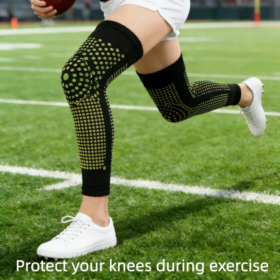 Pair of Self-Heating Knee Braces, Latex Warm Knee Support for Comfort & Daily Home Use