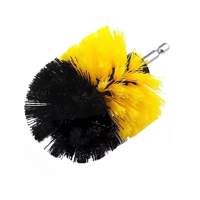 Electric Scrubber Brush Drill Brush Kit Power Drills Scrubber Brush For Carpet Glass Car Tires Nylon Brushes 2/3.5/4''