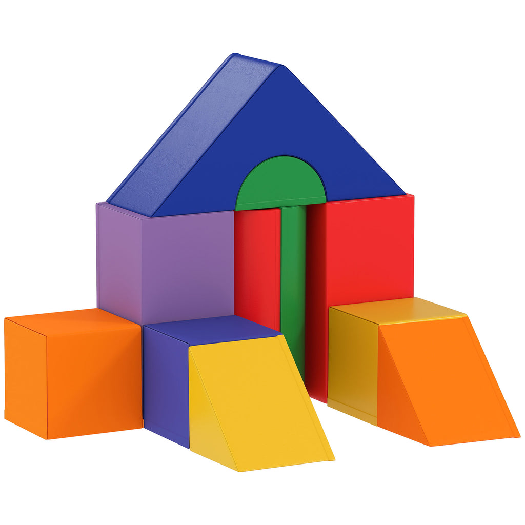 11-Piece Kids Soft Play Set, Foam Block, Toys For Climbing, Crawling, Multicoloured