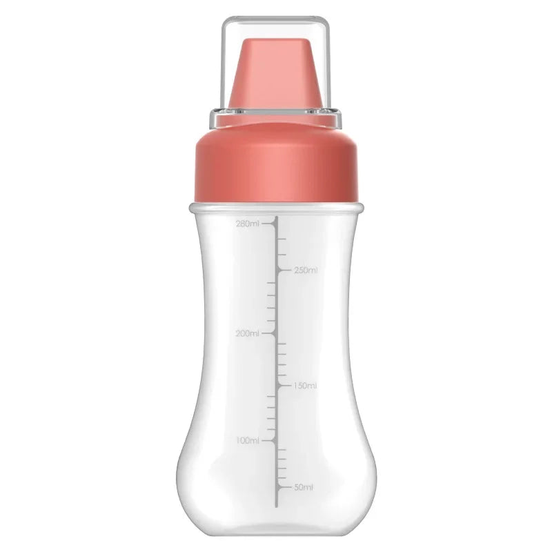 Porous Squeeze Sauce Bottle,350ML Tomato Honey Salad Dressing Container,Kitchen Condiment Dispenser for Ketchup,BBQ Sauces, Oil