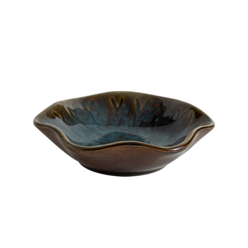 Kiln Baked Japanese Ceramic Sauce Dish Household