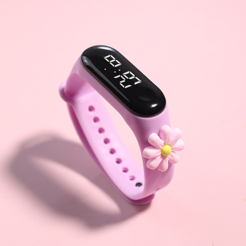 LED Electronic Watch Student Cute Doll Luminous