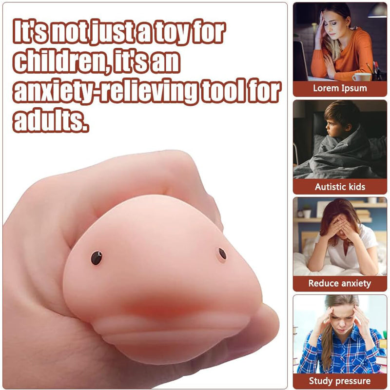 3pcs Stress Toy, Cute Sensory Toy Novelty Toy Stress Toy  For Home Office Party