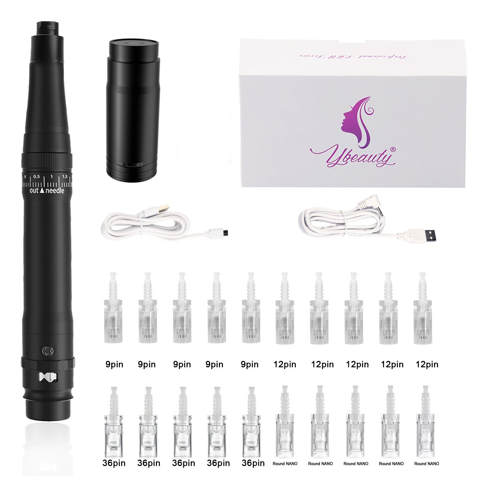 Wireless Rechargeable Embroidery Machine Micro-needling Instrument