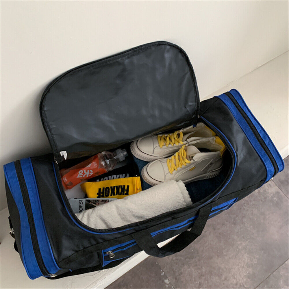 Mens Womens Large Holdall Bag Duffle Bag Sports Weekend Travel Luggage Bag