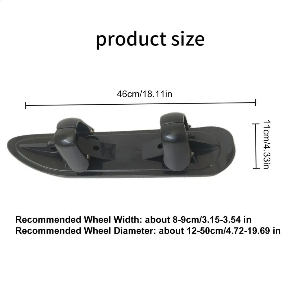 Scooter Ski Sled Kids Winter Balance Scooter Ski Board Sled Skiing Attachment For Bicycle Outdoor Sports Lakeside Paths Resort