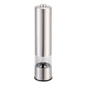 1Pc Electric Salt Pepper Grinder With Light Adjustable Coarseness Stainless Steel Salt Pepper Shaker Battery Operated Pepper Grinder Mill Easy Refill And Clean For Kitchen Preparing