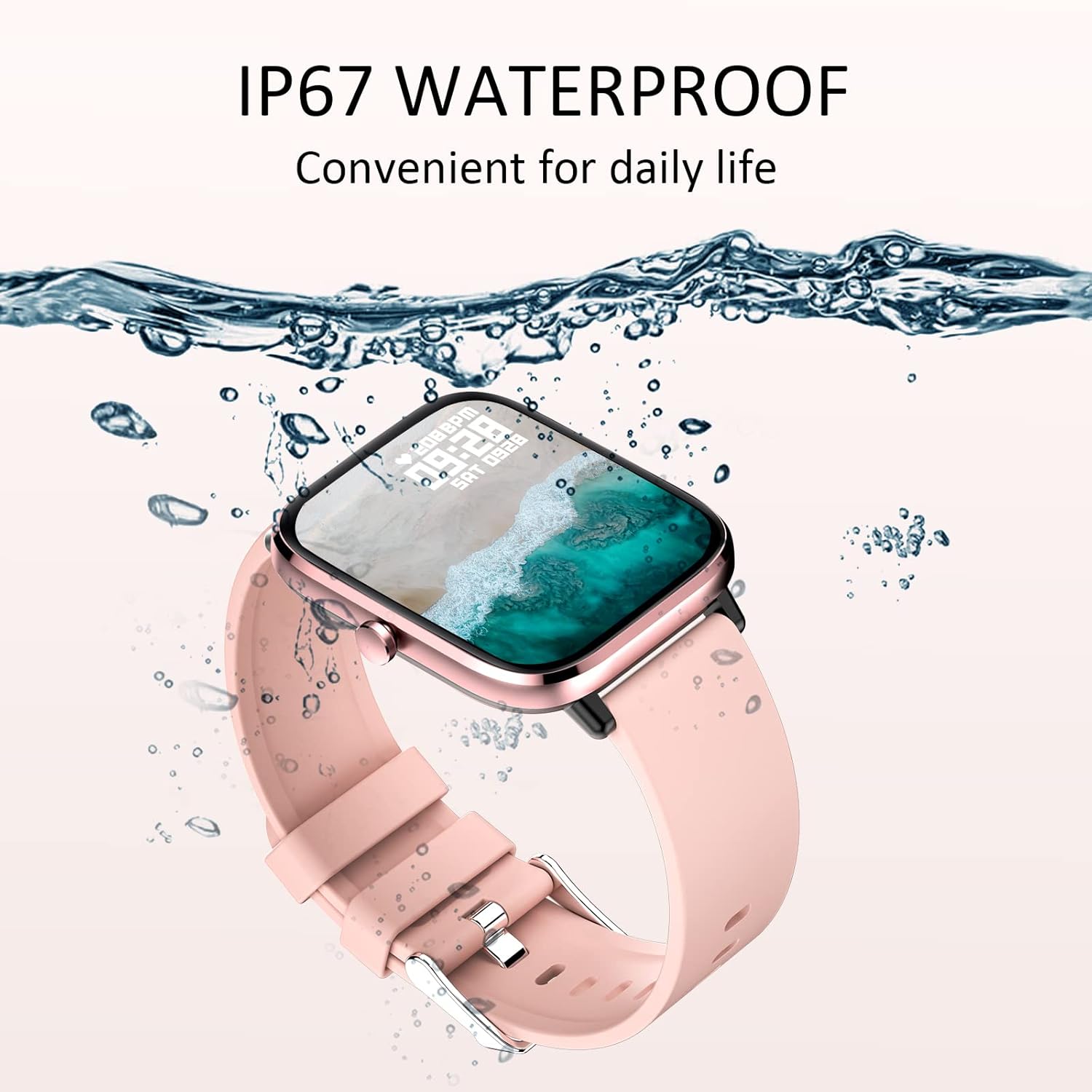 New Smartwatches Now On Sale, Featuring Message Alerts, Call Answering, Health Monitoring, Activity Tracking, Notification Reminders, And Fitness Functions.