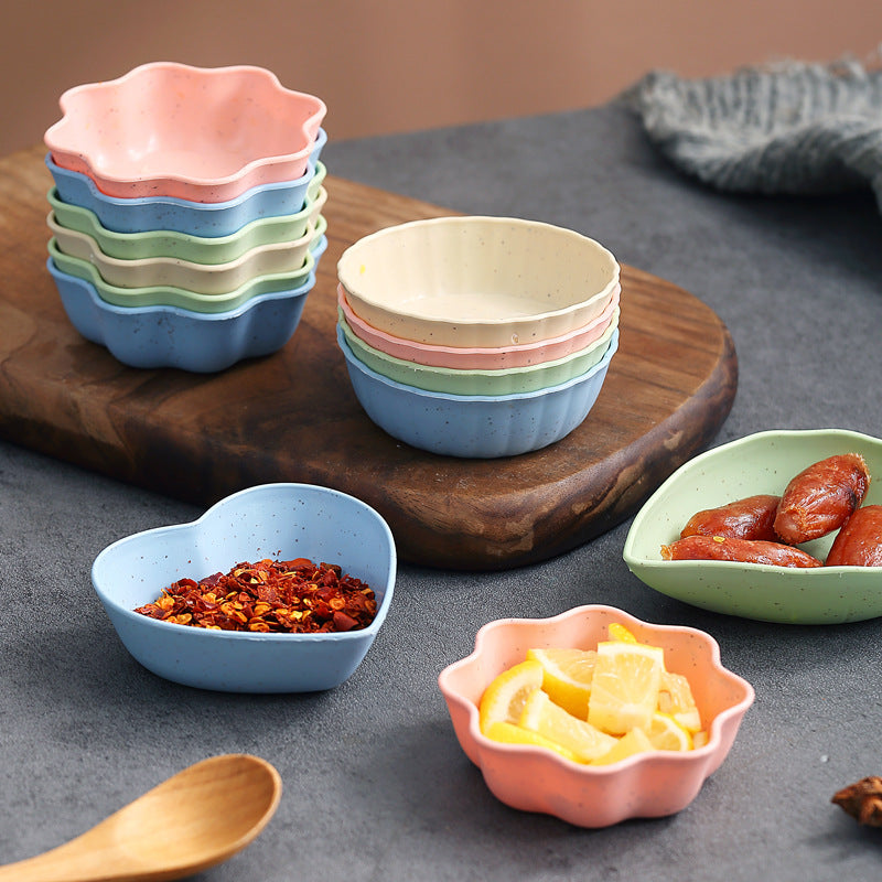 Japanese Love Plate Leaf Plum Small Seasoning Dish