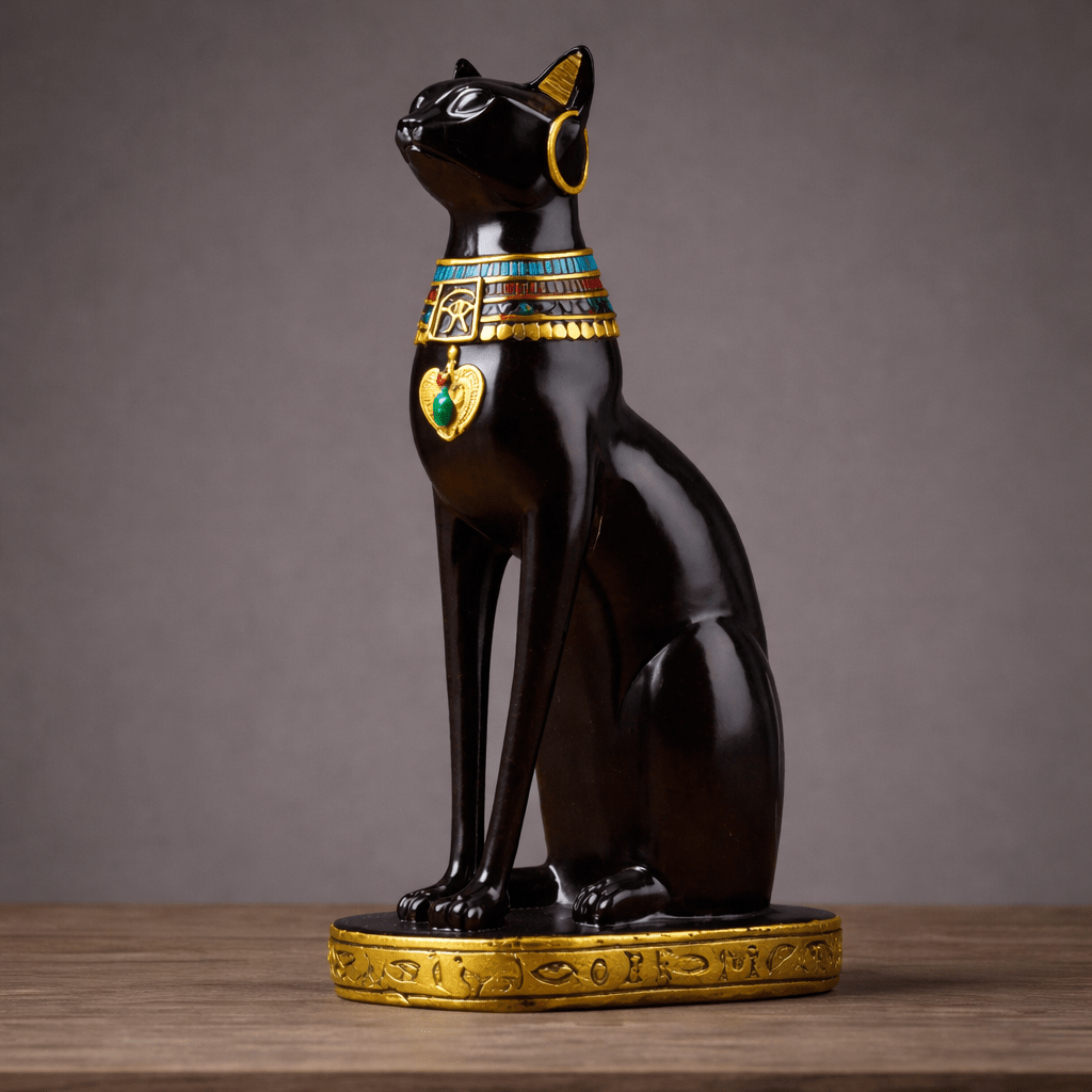 Egyptian Temple Guardian Statue